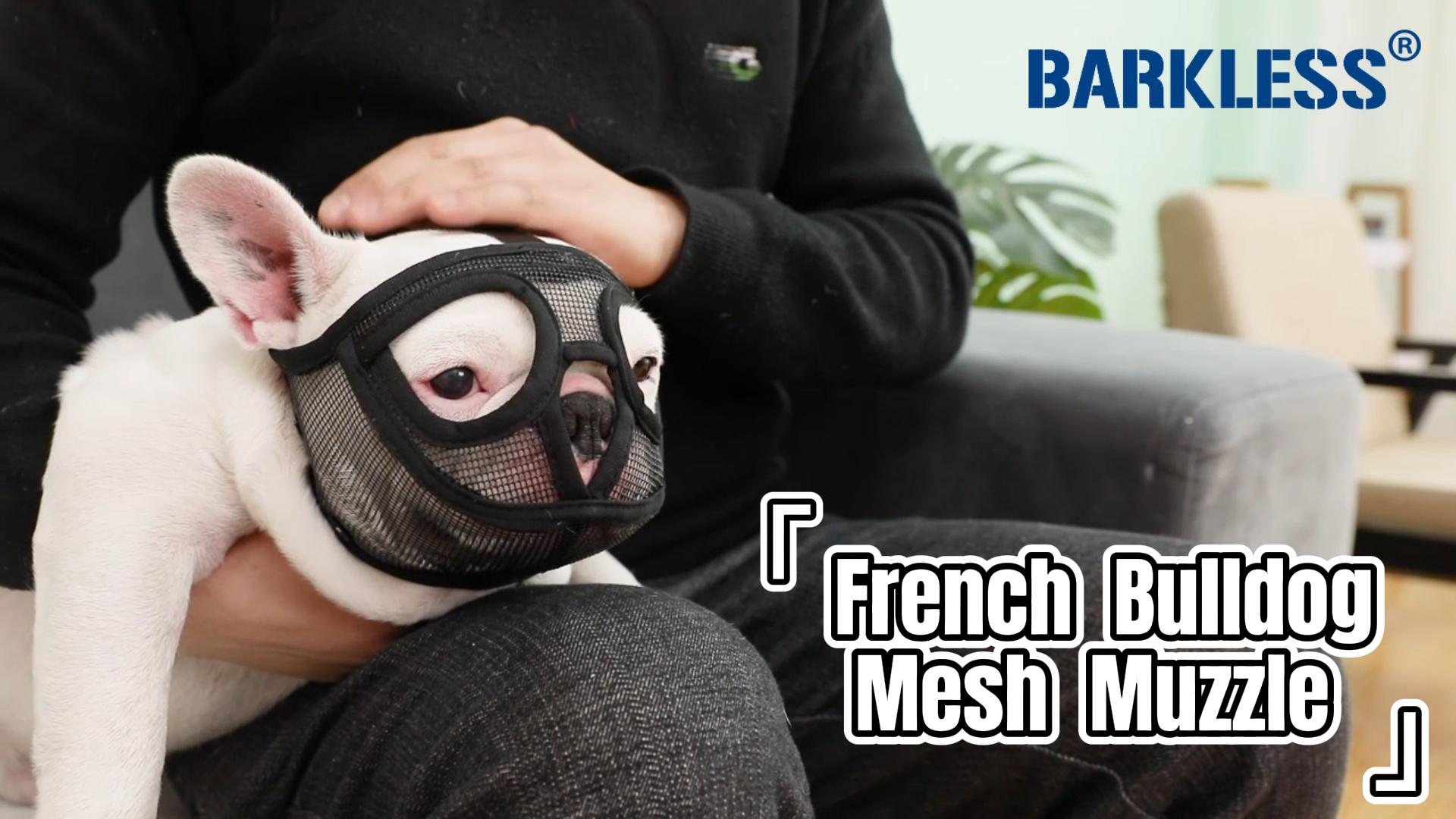Amazon.com : BARKLESS Short Snout Dog Muzzle, Breathable Mesh Flat